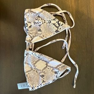 non padded bikini top